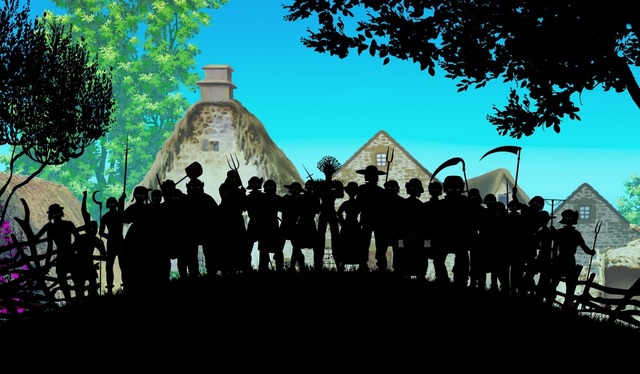 『古の王子と3つの花』©2022 Nord-Ouest Films-StudioO - Les Productions du Ch'timi - Musée du Louvre - Artémis Productions