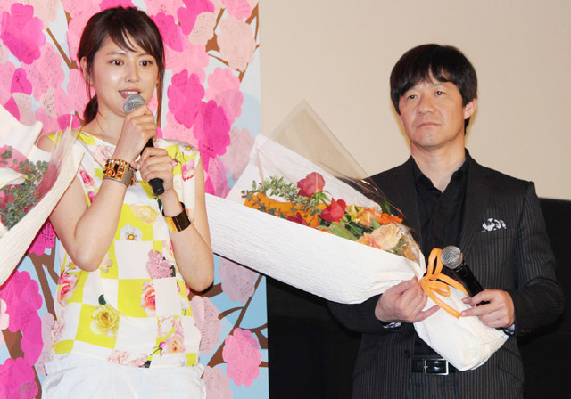 長澤まさみ＆内村光良監督 in 『ボクたちの交換日記』初日舞台挨拶