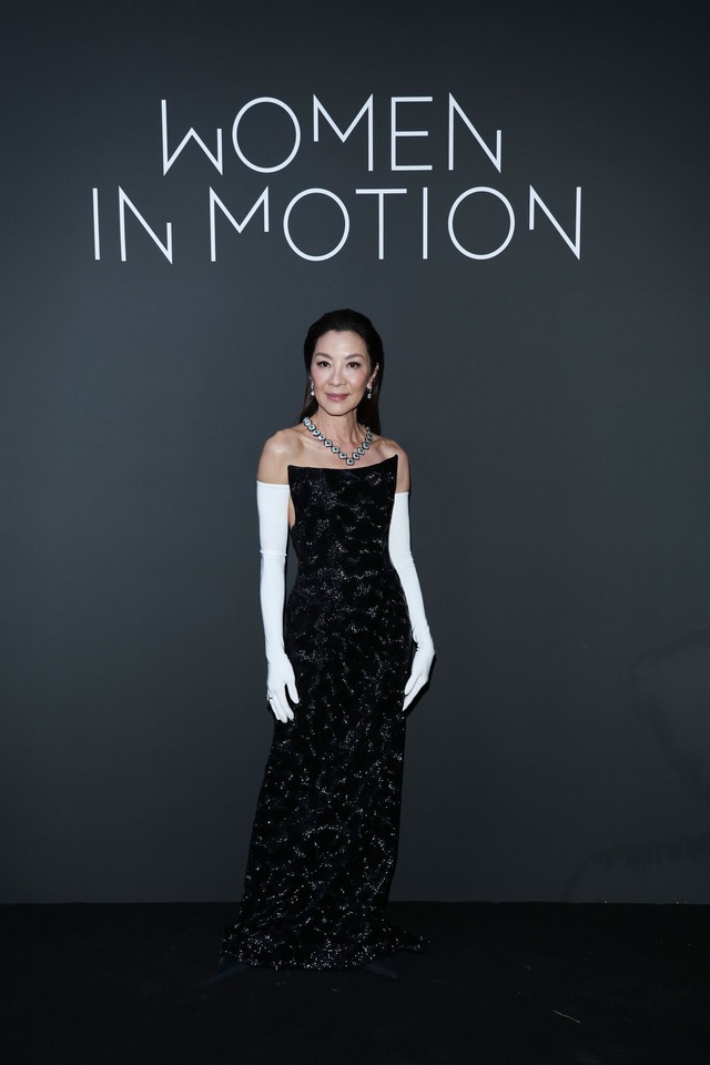 ミシェル・ヨー「ウーマン・イン・モーション・トーク」Photo by Vittorio Zunino Celotto/Getty Images for Kering