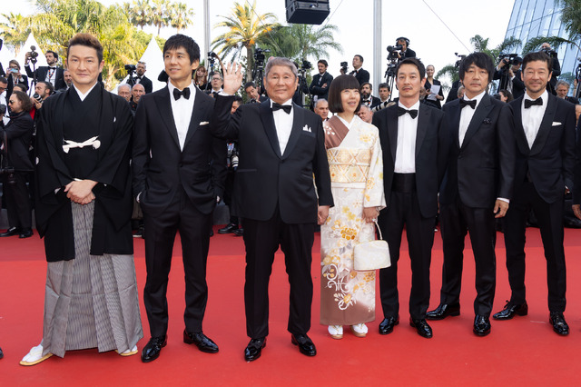 北野武監督『首』レッドカーペット(c)Kazuko Wakayama