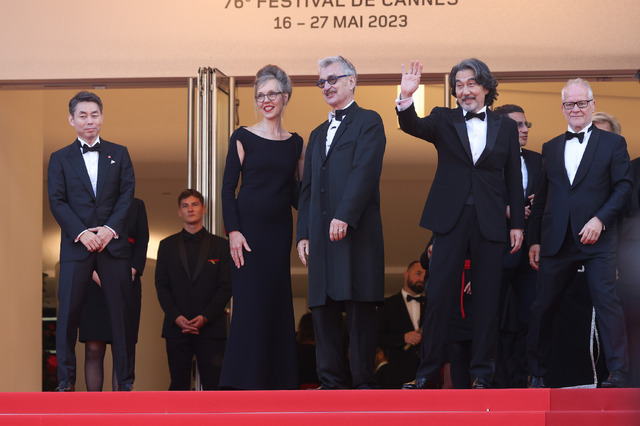 『PERFECT DAYS』役所広司　第76回カンヌ国際映画祭授賞式　 (c) Kazuko Wakayama