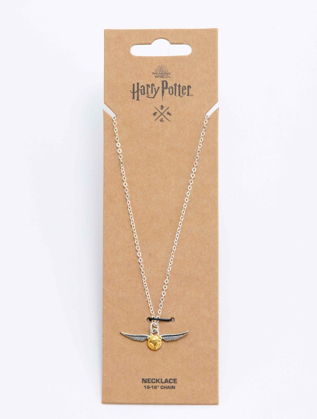 金のスニッチのネックレス