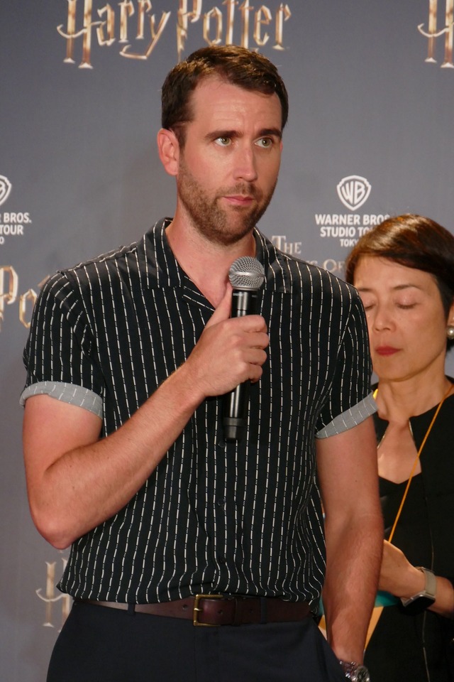 「ワーナー ブラザース スタジオツアー東京 - メイキング・オブ・ハリー・ポッター」のオープニング前夜祭●マシュー・ルイス（ネビル・ロングボトム役）