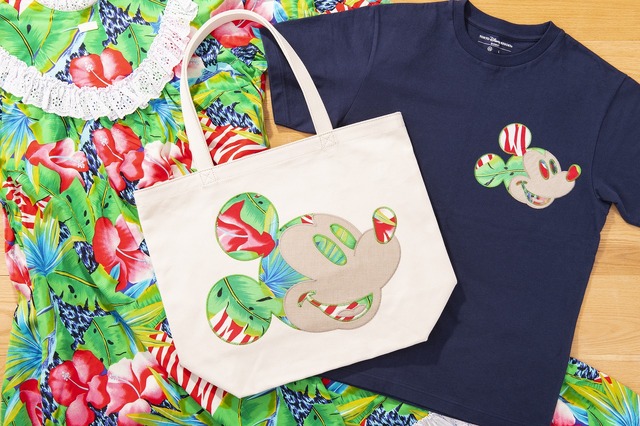 キャストのコスチューム生地をそのまま活かしたグッズが新登場！デザイン豊富なT シャツやトートバッグなど全8種類 As to Disney artwork, logos and properties： (C) Disney