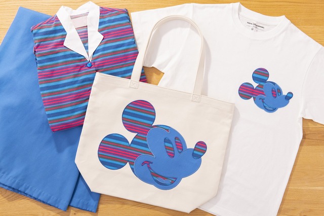 キャストのコスチューム生地をそのまま活かしたグッズが新登場！デザイン豊富なT シャツやトートバッグなど全8種類 As to Disney artwork, logos and properties： (C) Disney