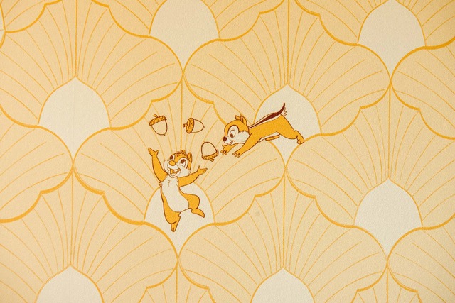 チップとデールルーム（壁紙）