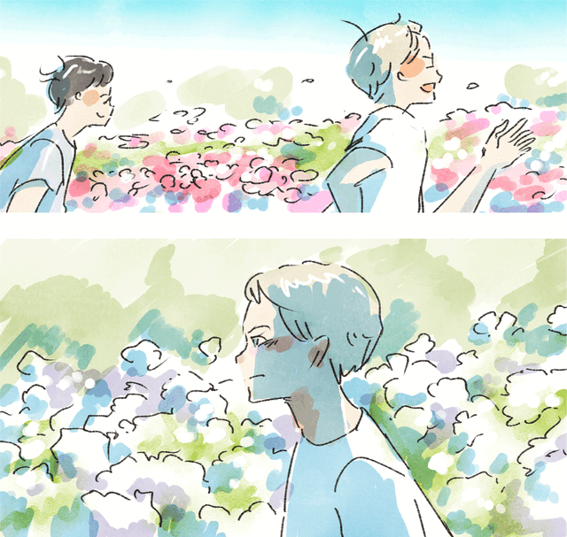 今日マチ子イラスト