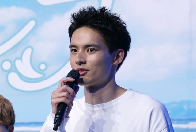 水上恒司「真夏のシンデレラ」製作発表会見