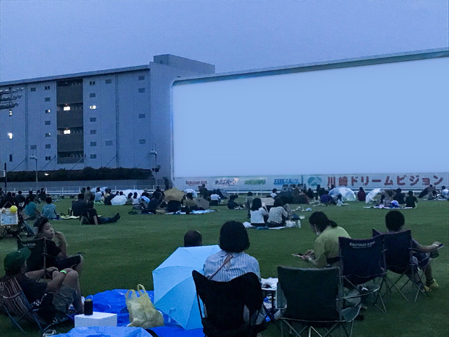 昨年の映画鑑賞の様子