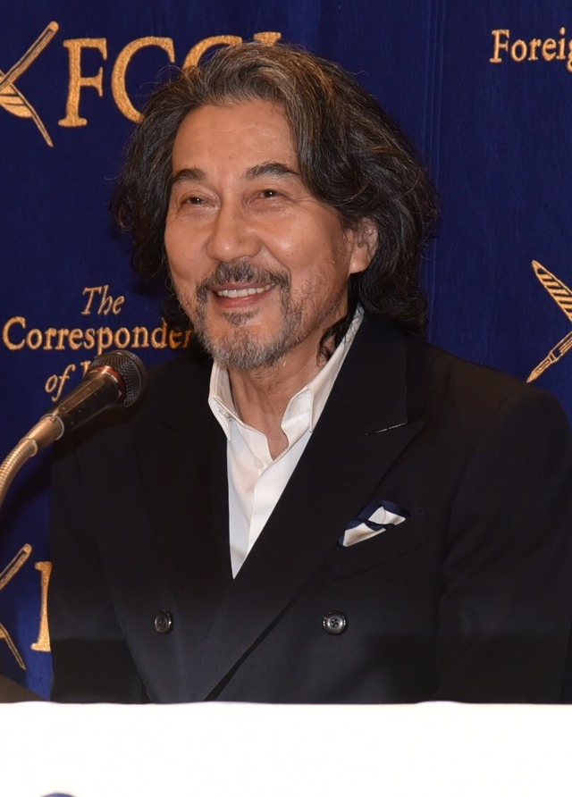 役所広司／Netflix「THE DAYS」日本外国人特派員協会記者会見