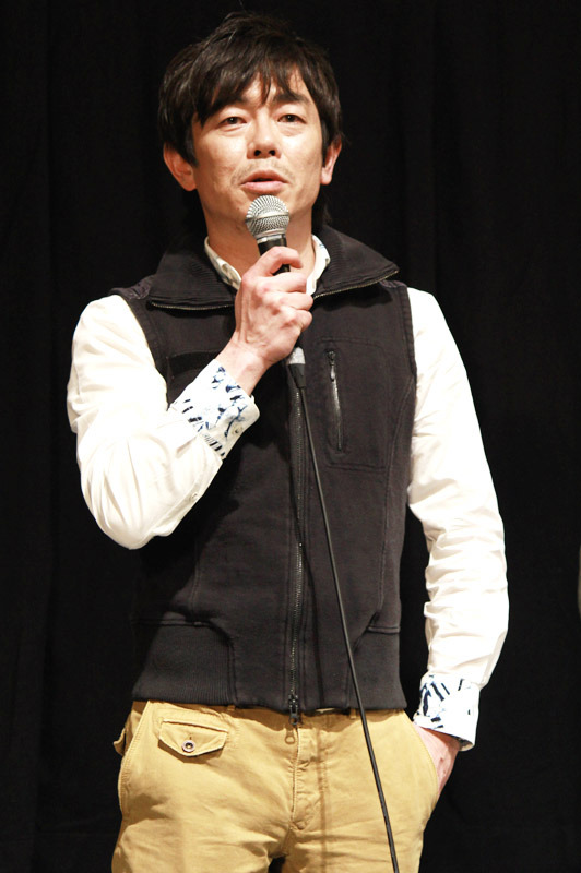 宮沢和史／映画『THE BOOM 島唄のものがたり』舞台挨拶＠第5回沖縄国際映画祭