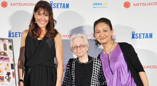 『ハーブ＆ドロシー ふたりからの贈りもの』ジャパンプレミア（LiLiCo、ドロシー・ヴォーゲル、佐々木芽生監督）