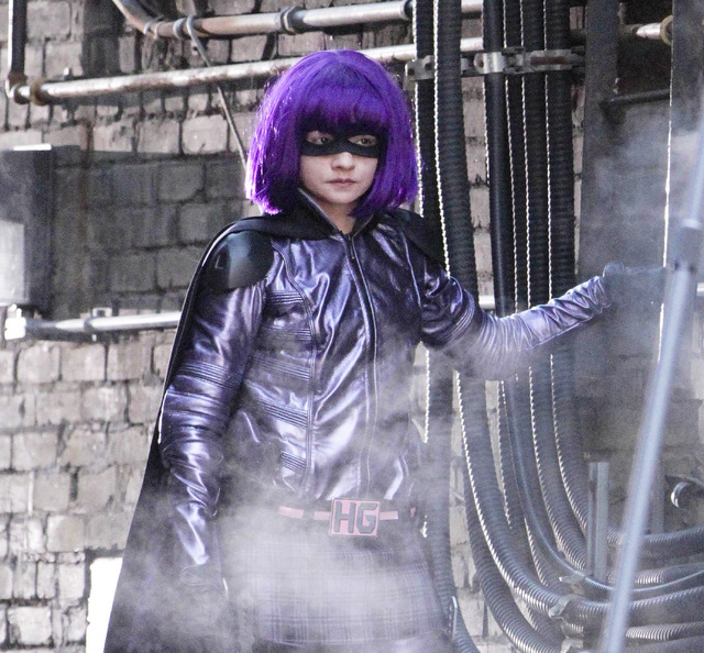 『Kick-Ass 2』撮影風景 -(C) INFPhoto／AFLO