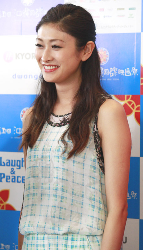 山田優／『げんげ』舞台挨拶＠第5回沖縄国際映画祭