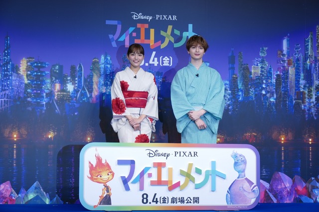 川口春奈、玉森裕太『マイ・エレメント』公開直前の夏祭りイベント