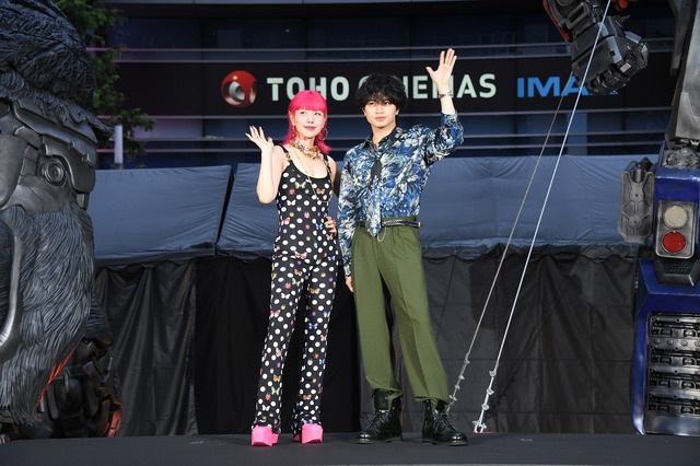 『トランスフォーマー／ビースト覚醒』お披露目イベント　©2023 PARAMOUNT PICTURES. HASBRO, TRANSFORMERS AND ALL RELATED CHARACTERS ARE TRADEMARKS OF HASBRO.©2023 HASBRO