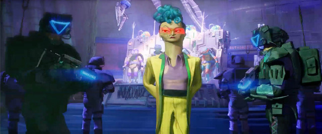 『ミュータント・タートルズ：ミュータント・パニック！』© 2023 PARAMOUNT PICTURES.TEENAGE MUTANT NINJA TURTLES IS A TRADEMARK OF VIACOM INTERNATIONAL INC.