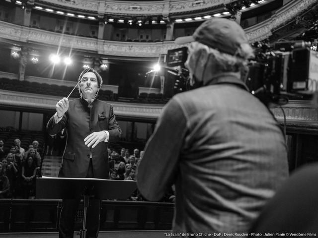 『ふたりのマエストロ』メイキング© 2022 VENDÔME FILMS – ORANGE STUDIO – APOLLO FILMS