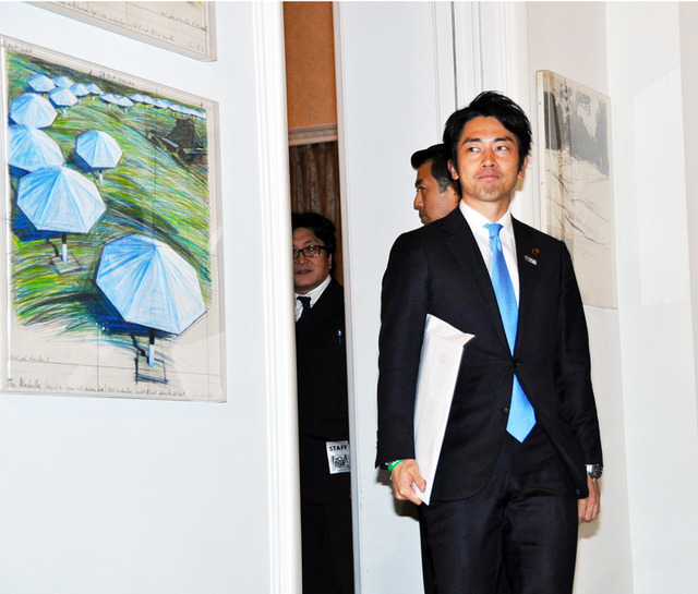 『リンカーン』上映会@米国大使公邸（小泉進次郎）