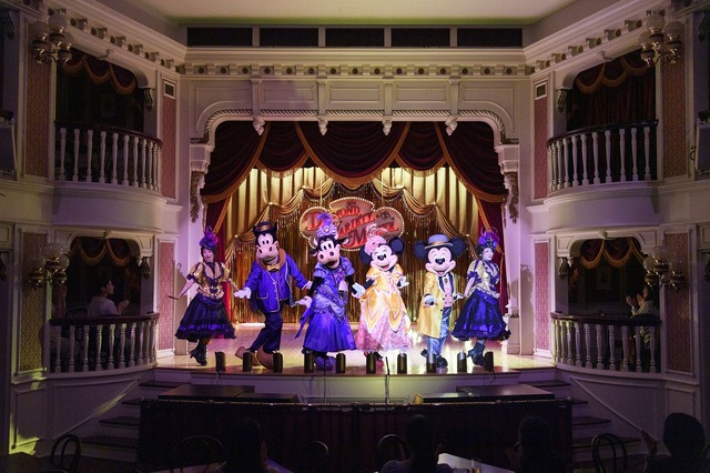 新ショー「ザ・ダイヤモンド・バラエティマスター」As to Disney artwork, logos and properties： (C) Disney