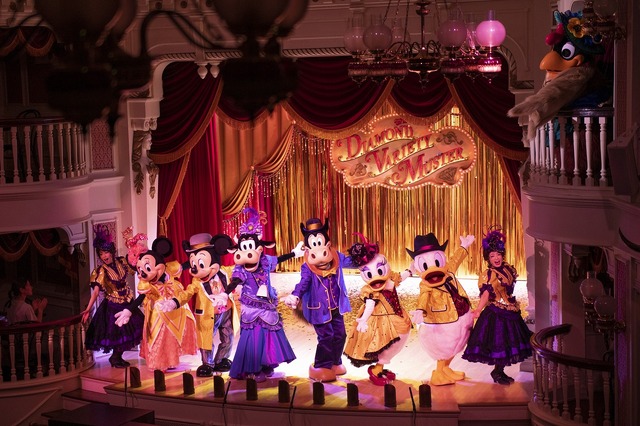 新ショー「ザ・ダイヤモンド・バラエティマスター」As to Disney artwork, logos and properties： (C) Disney