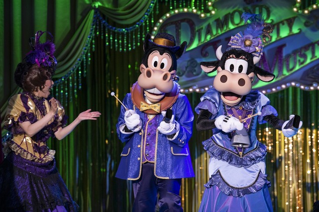 新ショー「ザ・ダイヤモンド・バラエティマスター」As to Disney artwork, logos and properties： (C) Disney