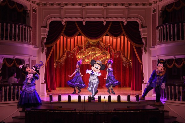 新ショー「ザ・ダイヤモンド・バラエティマスター」As to Disney artwork, logos and properties： (C) Disney