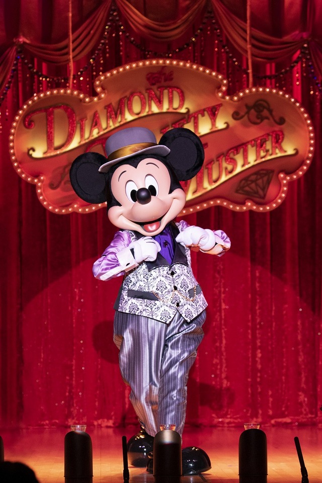 新ショー「ザ・ダイヤモンド・バラエティマスター」As to Disney artwork, logos and properties： (C) Disney