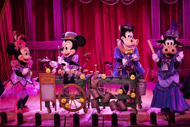 新ショー「ザ・ダイヤモンド・バラエティマスター」As to Disney artwork, logos and properties： (C) Disney