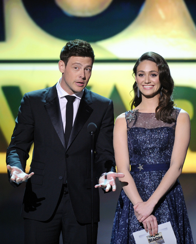 エミー・ロッサムとコーリー・モンティース -(C) Getty Images