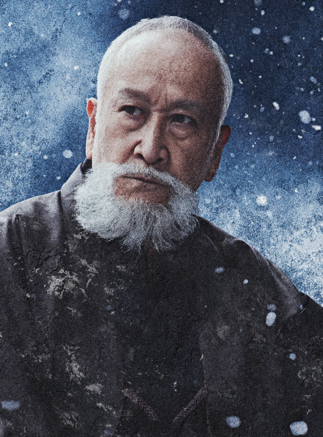 永倉新八役…木場勝己『ゴールデンカムイ』©野田サトル／集英社　©2024映画「ゴールデンカムイ」製作委員会