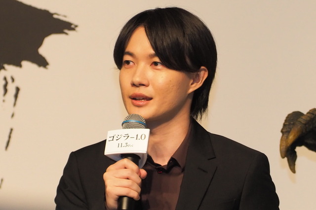 神木隆之介『ゴジラ-1.0』完成報告会見