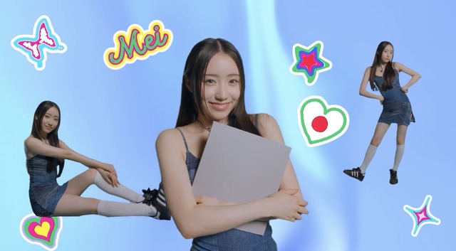 mei「The Debut: Dream Academy」（C）HYBE UMG LLC.