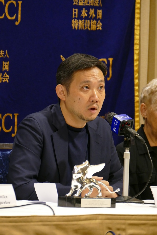濱口竜介監督『悪は存在しない』第80回ヴェネチア国際映画祭「銀獅子賞（審査員大賞）」報告記者会見