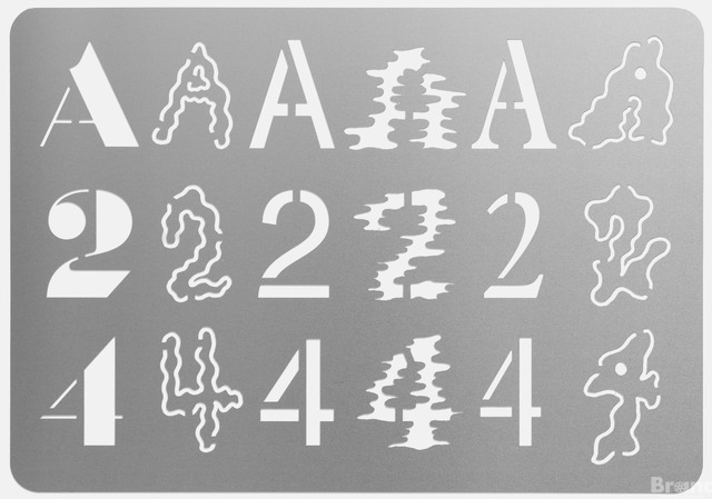 METAL STENCIL 2,740円（税抜）