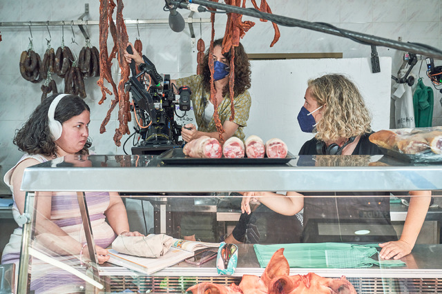 『PIGGY ピギー』メイキング　©MORENA FILMS-BACKUP STUDIO-FRANCESA