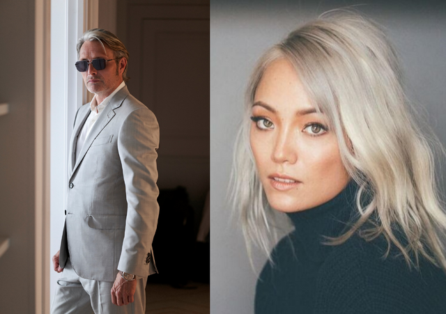 マッツ・ミケルセンPhoto by Greg Williams　＆ポム・クレメンティエフ　