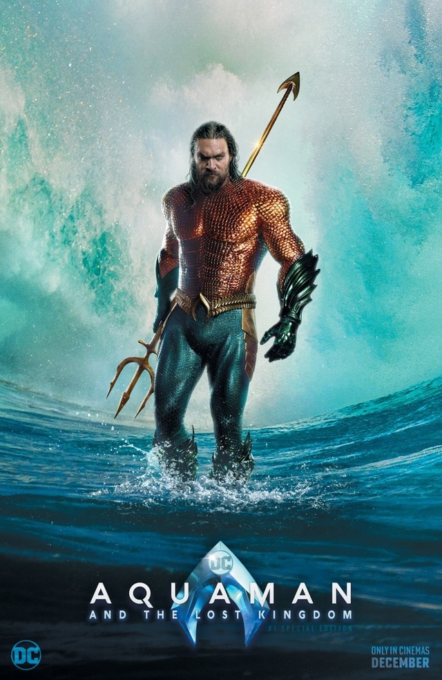 東京コミコン 2023 先着限定 US 版アクアマンオリジナルコミックブック付きムビチケカード © 2023 Warner Bros. Ent. All Rights Reserved. TM & © DC