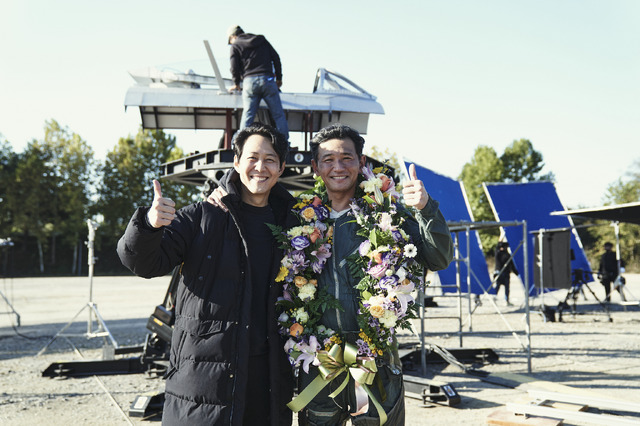 『ハント』メイキング　ⓒ 2022 MEGABOXJOONGANG PLUS M, ARTIST STUDIO & SANAI PICTURES, ALL RIGHTS RESERVED.