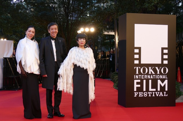 安藤桃子、奥田瑛二、コシノジュンコ／第36回東京国際映画祭