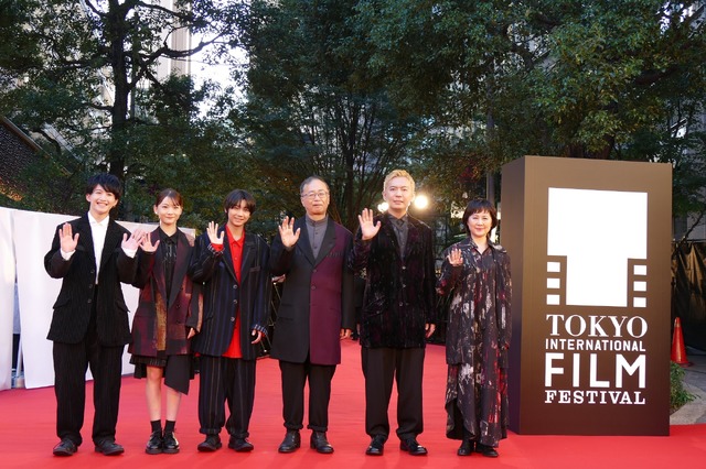 金子修介監督、羽村仁成、星乃あんな、前出燿志他／第36回東京国際映画祭『ゴールド・ボーイ』（ガラ・セレクション）