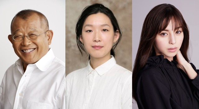 『あまろっく』に出演する江口のりこ、中条あやみ、笑福亭鶴瓶