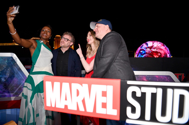 『マーベルズ』上映会 Photo by Denise Truscello/Getty Images for Disney