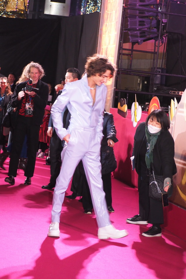 『ウォンカとチョコレート工場のはじまり』チョコレート・カーペット・イベント