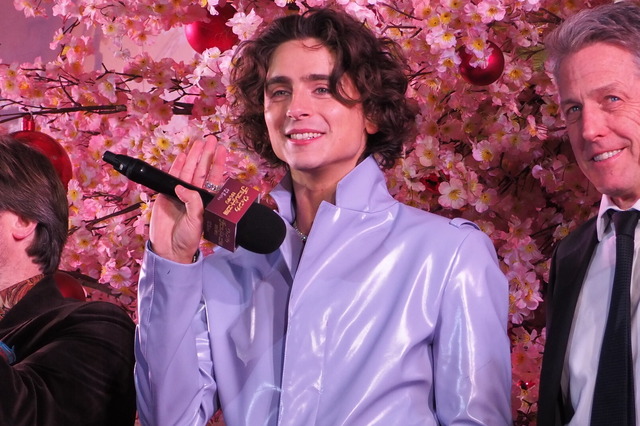 『ウォンカとチョコレート工場のはじまり』チョコレート・カーペット・イベント