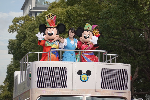 ミッキー＆フレンズの登場に7万人が笑顔に！千葉県誕生150周年記念パレードに東京ディズニーリゾートも参加