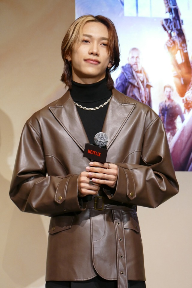 「INI」池崎理人／Netflix配信『REBEL MOON － パート1：炎の子』来日記者会見