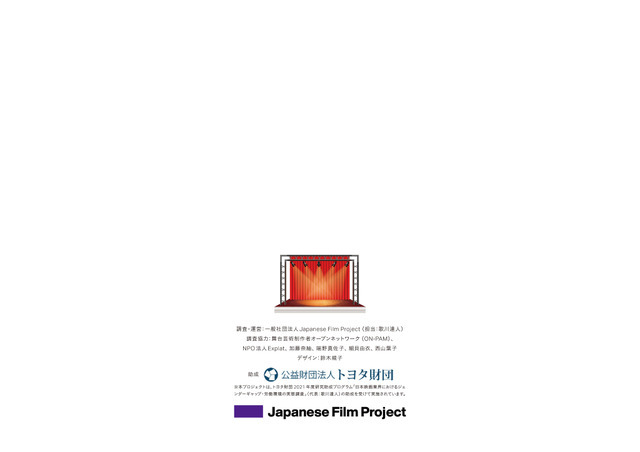 「実写映画・アニメ映画・演劇の制作現場における ジェンダー調査2023」（演劇編）