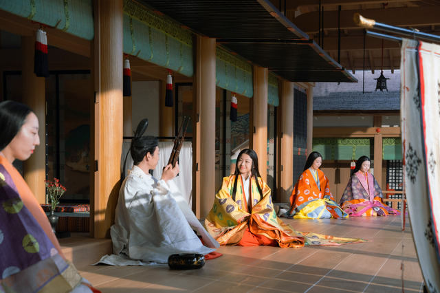 大河ドラマ「光る君へ」1話  (C) NHK