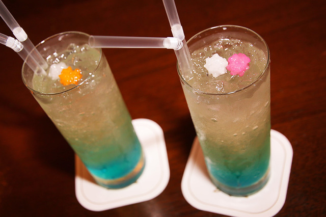 七夕イベントのスペシャルドリンク（2015年7月撮影）